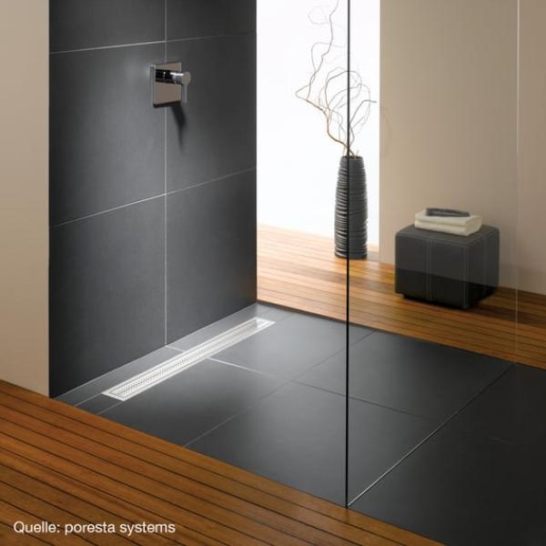poresta systems Poresta BFR tileable shower element