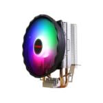 Artiviana Svago PUSH square shower system with thermostat for 2 outlets, with shelf matt black