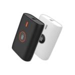 evineo ineo2 vanity unit W: 81 cm, 2 pull-out compartments, with recessed handles, washbasin matt black, vanity unit matt black